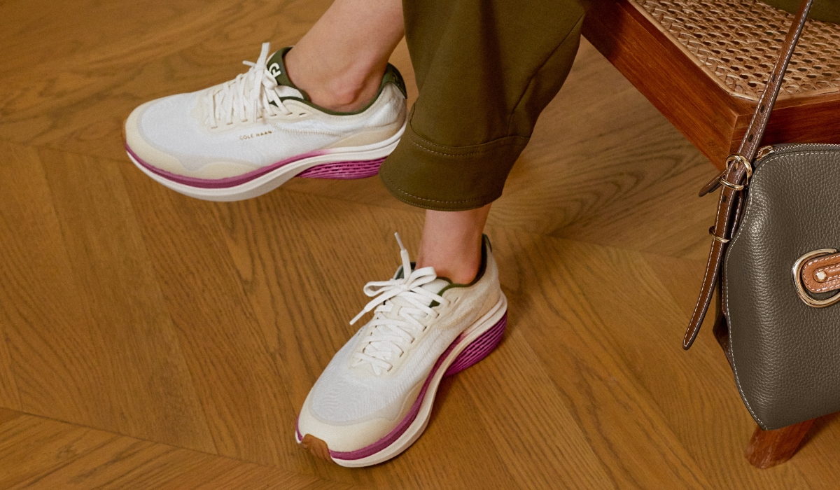 COLE HAAN LAUNCHES “COMFORTABLE ANYWHERE” CAMPAIGN STARRING CHRISTIAN SLATER AND JENNY SLATE